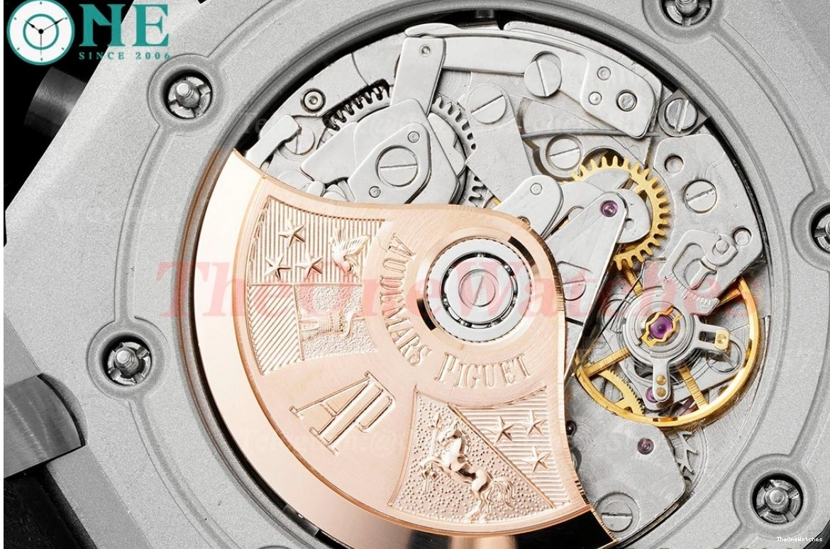 SS Black Org LE 42mm A7750 APF Offshore Oak Royal 0313